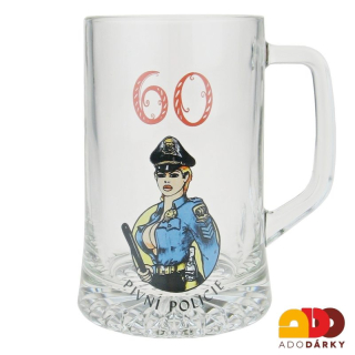 Půllitr "60 Pivní policie"