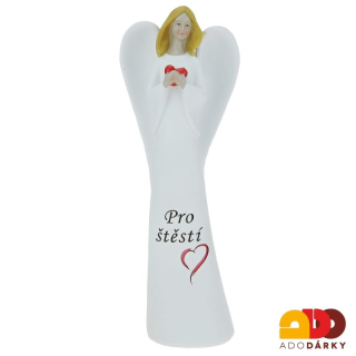 Anděl "Pro štěstí" 24,5 cm