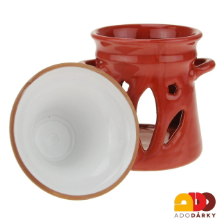 Aromalampa rovná červená 11 cm