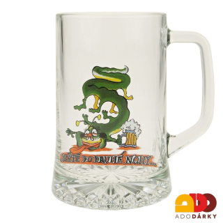 Půllitr "Ještě do druhé nohy" 0,5l