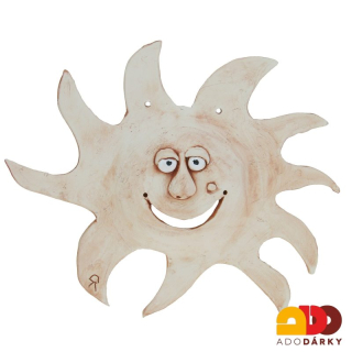 Sluníčko s velkými paprsky 33 cm