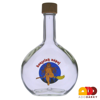 Láhev s vtipným nápisem "Kouzelný nápoj" 0,5 l