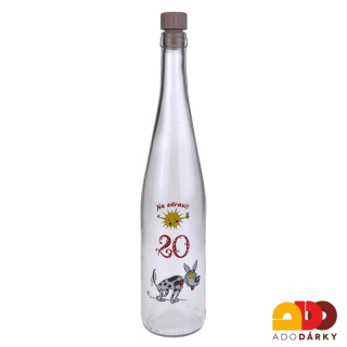 Láhev 20 Na zdraví... 0,75 l