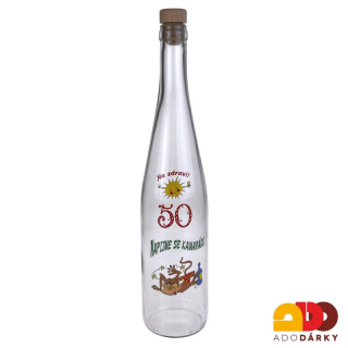 Láhev 50 Napijme se kamarádi 0,75 l
