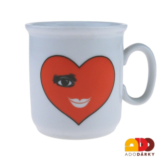 Hrnek se srdcem 245 ml