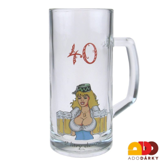Půllitr "40" 2 litry denně