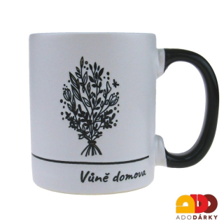 Hrnek s kyticí "Vůně domova" 0,35 l