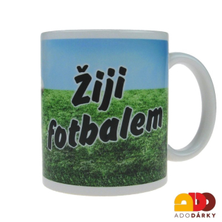Hrnek "Žiji fotbalem" 0,3l