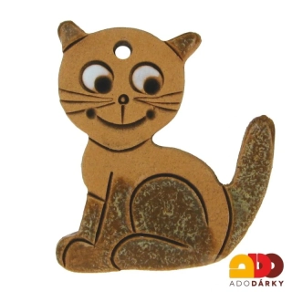 Kočka hnědá 5,5 cm