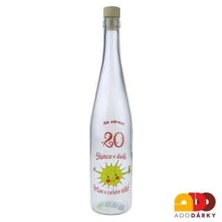 Láhev 20 Slunce v duši... 0,75 l
