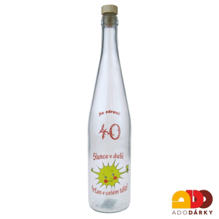 Láhev 40 Slunce v duši... 0,75 l