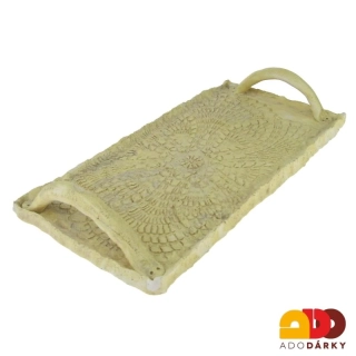 Keramický podnos s uchy 31 cm