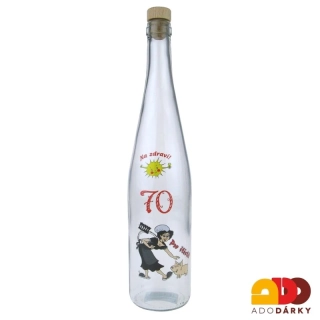 Láhev 70 Na zdraví, pro štěstí 0,75 l