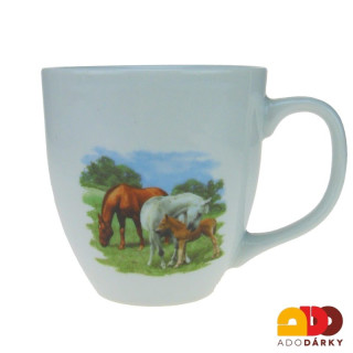 Hrnek s koněm - 400 ml var. I.