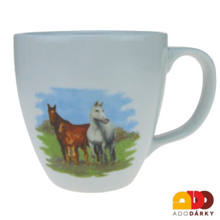 Hrnek s koněm - 400 ml var. II.