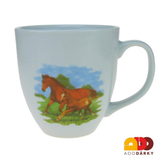 Hrnek s koněm - 400 ml var. III.