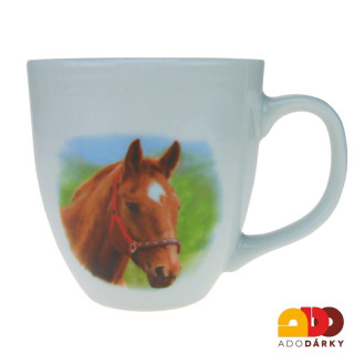 Hrnek s koněm - 400 ml var. V.
