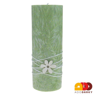 Svíčka válec "Bergamot a verbena" 18 cm