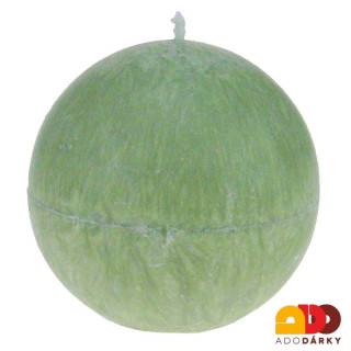 Svíčka koule Bergamot a verbena 8 cm