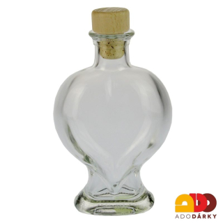 Láhev - srdce 0,2 l