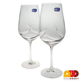 Sklenice na víno Turbulence  550 ml, sada 2 ks